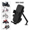 CS-344B2 Phone Holder 360 Rotation Stand For Motocycle Bike Rearview Holder For 4''-6.5'' Smart Phone