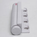 4x3.2m Wall Mounted Indoor Washing Cloth Hanger Laundry 4 Line Airer Dryer Retractable