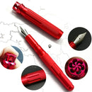 Fuliwen 015 Alumium Fountain Pen M Nib Writing Gift Converter Executive Pen