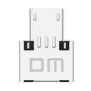 Original DM Embedded Micro USB V8 Male to USB OTG Adapter Converter
