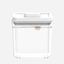 1000ml/1700ml/2300ml Clear Kitchen Storage Box Food Dispenser Grain Rice Candy Milk Powder Container