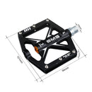 SMS Aluminum Alloy Bike Bicycle Pedal 3 Bearing Ultralight Professional MTB Mountain Bike Road Pedal
