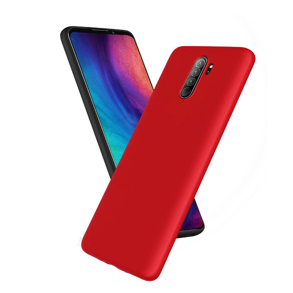 Bakeey Smooth Liquid Silicone Rubber Back Cover Protective Case for Xiaomi Redmi Note 8 Pro