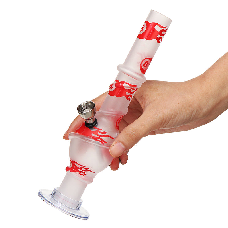 Fireball Acrylic Hoo kah Pipe Water Pipe Plastic 205mm Height