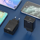 TOPK 18W PD QC3.0 Quick Charging Type C Charger EU Plug Adapter For Xiaomi Mi9 MacBook HUAWEI Mate 30 Pro G Note10+ 5G Pocophone F1