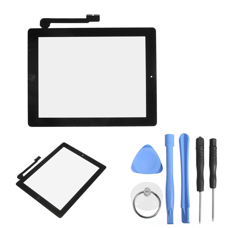 LCD Display Touch Screen With Home Button & Repair Tools For iPad 3