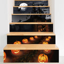 Miico LT002 Halloween Stair Sticker Cartoon Sticker Creative Stair Wall Sticker Room Decoraiotn