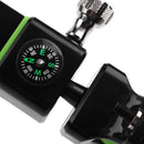 Universal Anti-slip LED Light Compass Bicycle Bike Handlebar Holder for iPhone Xiaomi Mobile Phone