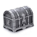 Alloy Dice Storage Box Jewelry Box Treasure Chest High-grade Luggage Box Coin Collecting Box