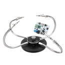 Full Aluminum Alloy 4 Arms Soldering Station CNC Base PCB Fixture Universal Strange Third Hand