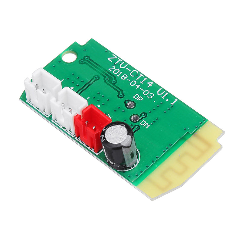 5pcs 3Wx2 Mini bluetooth Receiver Module With 4Ohm Speakers Power Amplifier Audio Board Decoding