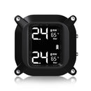 M6 LCD Display Motorcycle Real Time Tire Pressure Monitor System Waterproof TPMS Wireless External WI Sensors