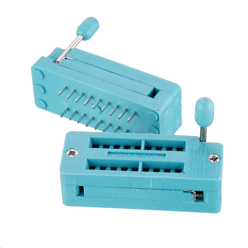 40pcs IC Lock Seat Zif Socket Test Universal zif Sockets 18Pin
