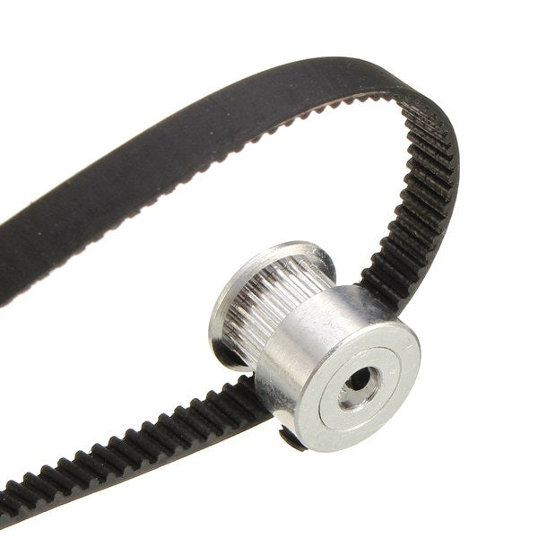 GT2 20 Teeth Aluminium Timing Pulley 2.5M 2GT Belt For 3D Printer RepRap