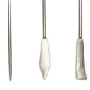 3pcs Stainless 22cm Steel Medicinal Ladle Spoon Chemistry Experiment Pharmacy