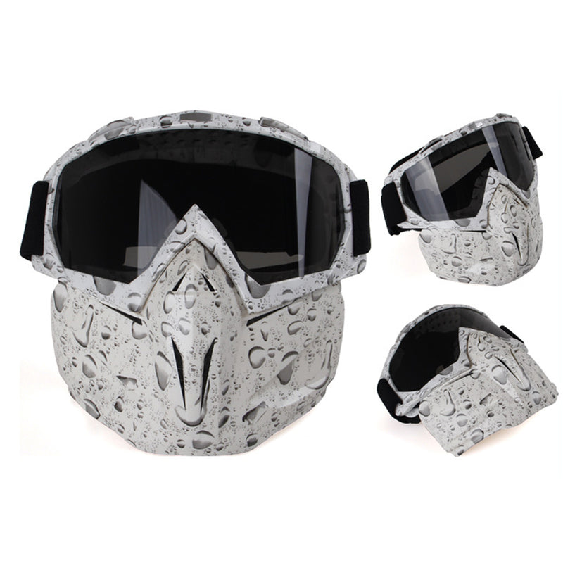 Full Face Mask Helmet Racing Hunting CS War Game Field Tactical Airsoft Paintball
