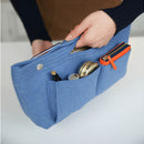 Travel Casual Bag in Bag Felt Multi-pockets Cosmetic Bag Storage Bag