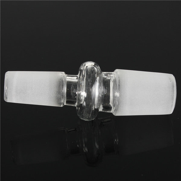 18mm Male To 14mm Male Clear Glass Reducer Adapter Connector