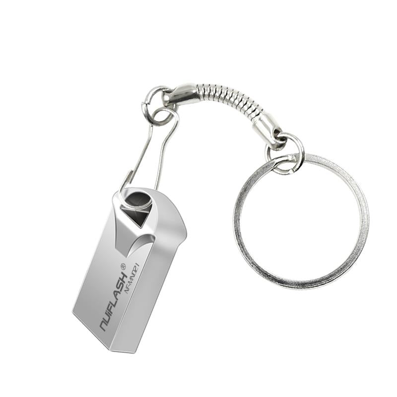 Nuiflash NF-USB 02 High Speed USB Flash Drive USB 2.0 4GB 8GB 16GB 32GB 64GB Mini Pen Drive USB Disk with Gift Key Ring