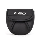 LEO 27918 SBR Outdoor Fishing Slotted Spinning Reel Bag Tackle Reel Protective Pouch