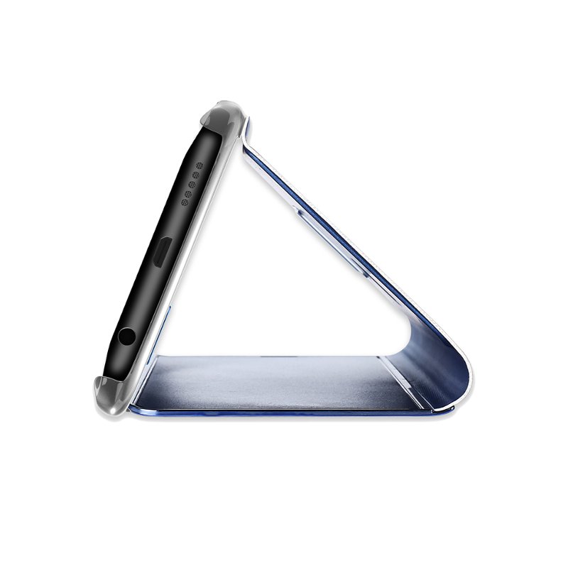 Bakeey With Chip Smart Sleep Mirror Window View Kickstand Protective Case For Samsung Galaxy S9