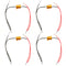 4pcs 12V 25w 8.2 ohm Indicator Light Resistor Flasher Relay Motorcycle Car Aluminum