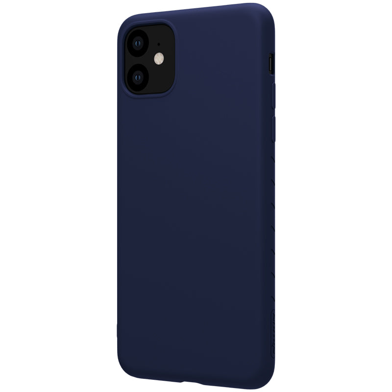 NILLKIN Smooth Shockproof Soft Rubber Wrapped TPU Protective Case for iPhone 11 6.1 inch