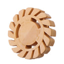 3.5/4 Inch Car Pneumatic Degumming Plate Paint Removal Rubber Wheel Decal Remover Eraser Wheel