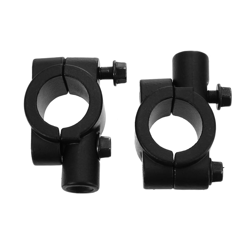 8/10mm Motorcycle Bicycle Side Mirrors Holder Clamp Adaptor Bracket For 22mm Handlebar