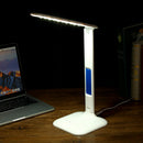 4W Foldable LED Touch Sensor Dimmable Desk Table Lamp Bedside Reading Light USB
