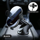 Joyroom JR-ZS200 15W Qi Wireless Charger Infrared Sensor Clamping Dashboard Air Vent Car Phone Holder for 4.7-6.5 Inch Smart Phone