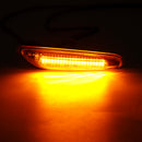 2Pcs 18LED Flowing Side Marker Lights Lamp For BMW E46 E60 E61 E82 E88 E90 E91 E93