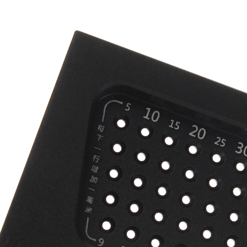 T50 Woodworking Marking Ruler Mini Hole Scriber Crossed Gauge Tool