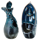 Home Decor Ceramic Backflow Incense Burner Yoga Aromatherapy Sandalwood Cone Desktop Gifts