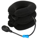 Portable Inflatable Cervical Collar Neck Relief Traction Brace Support Stretcher Device