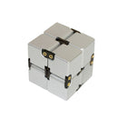 Mini Portable Infinity Funny Magic Cube Aluminum Alloy Anxiety Stress Relief Toys for Kids Adult