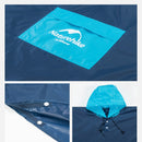 Naturehike NH19Y036-Y Portable Adult Raincoat Poncho Waterproof Windproof Foliding Rainwear