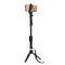 YT-1288 Extendable bluetooth Remote Control Mirror Selfie Stick Monopod for Cell Phone Gopro Camera