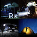 4x50cm Waterproof Cool White SMD5630 LED Rigid Strip Light for Camping Caravan Boat with Clips DC12V