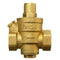 DN20 3/4inch Bspp Brass Water Pressure Reducing Valve With Gauge Flow Adjustable
