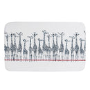 180x180cm Giraffe Bath Fabric Shower Curtains Waterproof Lid Toilet Cover Mat