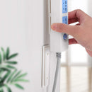 Free of Punch Power Strip Fixator Non-trace Plug Board Socket Wall Holder for Home