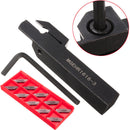 MGEHR1616-3 Cut Off Grooving Tool Holder with 10pcs MGMN300 Inserts