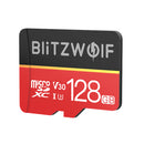 BlitzWolf BW-TF1 Class 10 UHS-1 32GB UHS-3 V30 64GB 128GB Micro SD TF Memory Card with Adapter