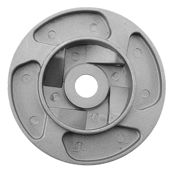 110x15mm Aluminum Grass Trimmer Head with 4 Nylon Lines for Brush Cutter Strimmer Replacement