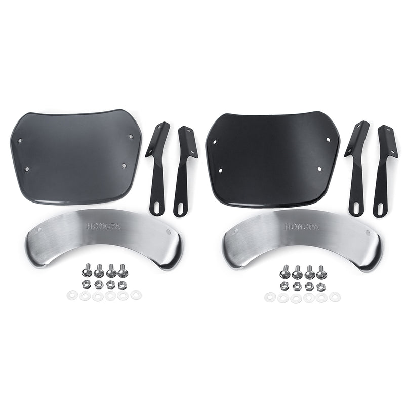 5-7 inch Headlight Universal Motorcycle Windshield Flexible Extension Spoiler Windscreen Sun Visor