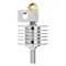 Aluminum Alloy MK8 M6 Thread Extruder Extrusion Head Built-in Teflon Tube For 1.75mm Filament DIY 3D Printer Part