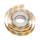 500PCS Kraft Paper Handmade With Love Sticker DIY Gifts Wrap Cookies Packaging Sticker