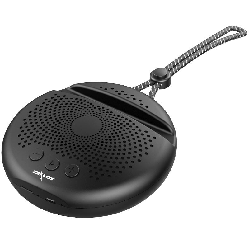 ZEALOT S24 Mini Wireless bluetooth 5.0 Speaker HiFi Heavy Bass TF Card Handsfree Subwoofer with Phone Holder