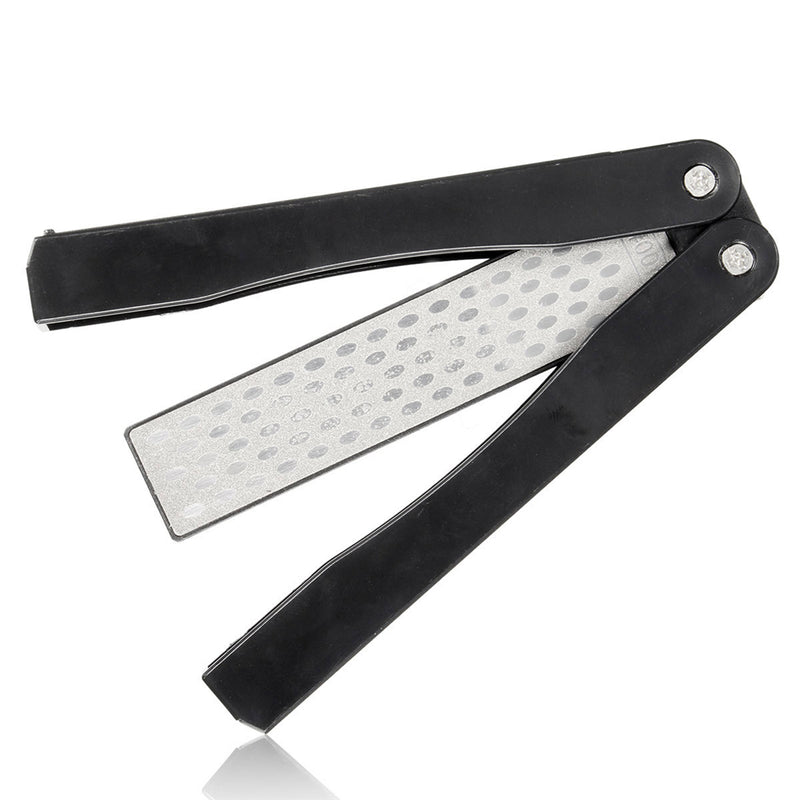 5 Inch Folded Pocket Diamond Cutter Sharpen Stone Sharpener Tool Double Sided